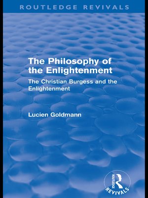 cover image of The Philosophy of the Enlightenment (Routledge Revivals)